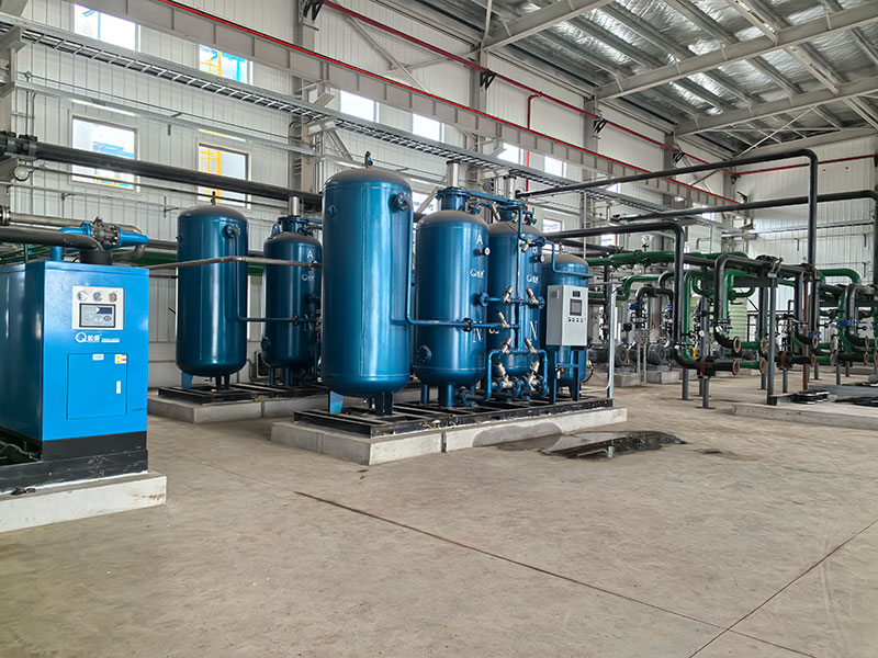 Steel structure pipe gallery